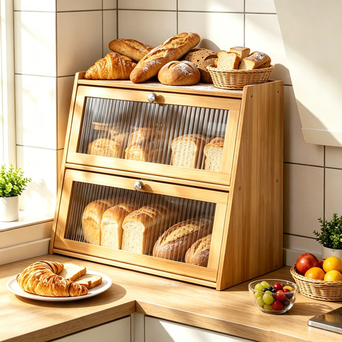 Bambus brotbehälter - bambus,