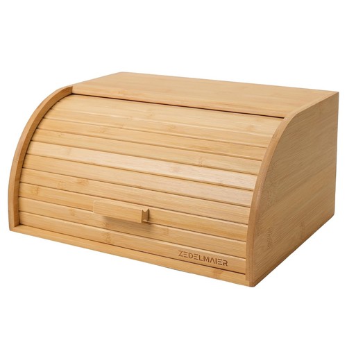 Bambus brotkasten mit - brotkasten,