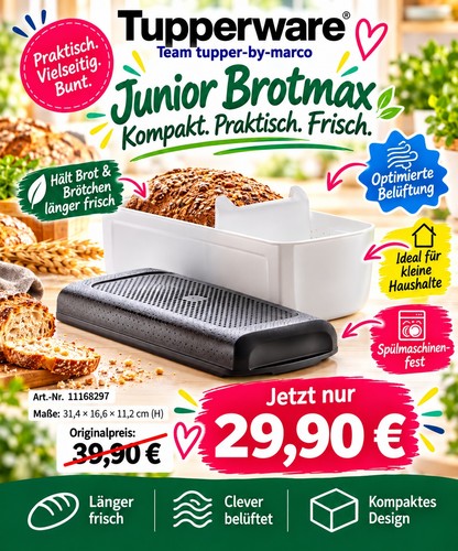Tupperware brotmax junior - tupperware,