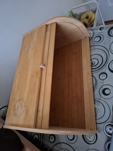 Brotkasten holz aus bambus - brotkasten,