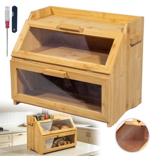 Etagen brotkasten bambus - 2,