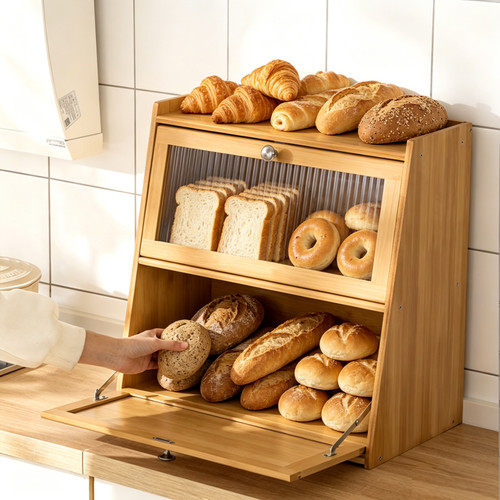 Bambus brotkasten brotkiste - bambus,