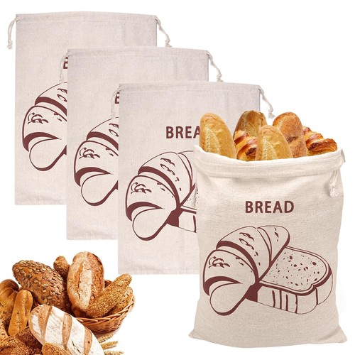 Stück leinen brotbeutel - stück,