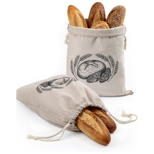 Brotbeutel kordelzug brotsack - brotbeutel,