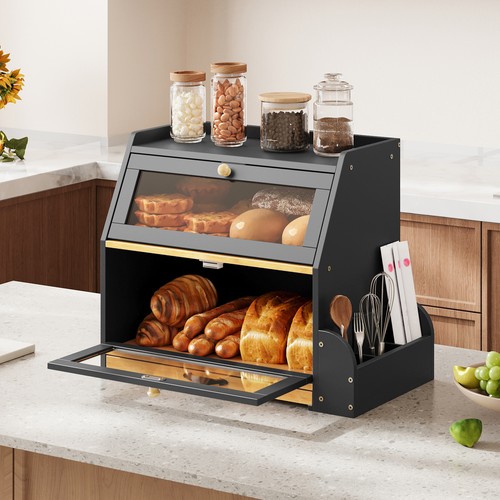 Brotkasten bambusbrotbox - brotkasten,